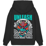 UNLEASH YOUR INNER TENGU / MIT LOGO KITSUNE MASKE - HOODIE