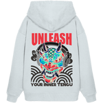 UNLEASH YOUR INNER TENGU / MIT LOGO KITSUNE MASKE - HOODIE