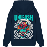 UNLEASH YOUR INNER TENGU / MIT LOGO KITSUNE MASKE - HOODIE